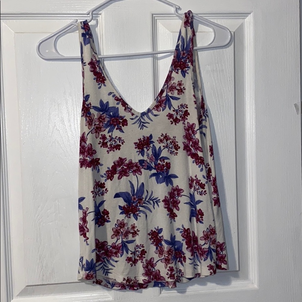 American Eagle floral tank top